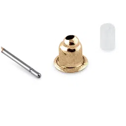 Accessorize London Willow Green & Golden Hoop Earrings - Set of 3 image 5