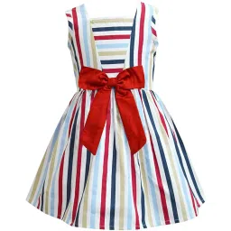 A.T.U.N. Multicolor Striped Dress image 1