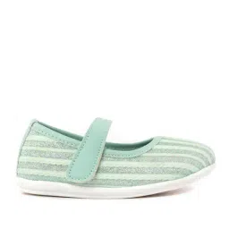 Khadim Kids Green Mary Jane Shoes-picture-13