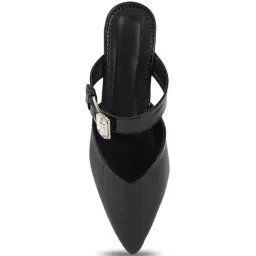 TRYME Women's Black Casual Sandals image 3