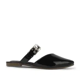 TRYME Women's Black Casual Sandals image 2