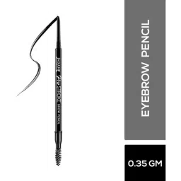 Jaquline USA Stroke Eyebrow Pencil Black 0.35 gm image 4