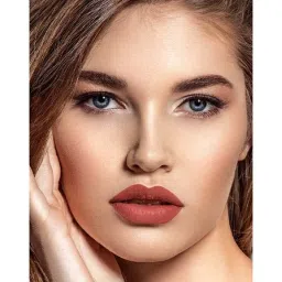 Lenphor Treasure Matte Lipstick Stunner Peach 019 - 3 gm image 4