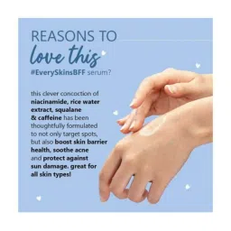 Plum 10% Niacinamide Face Serum with Rice Water - 30 ml image 5