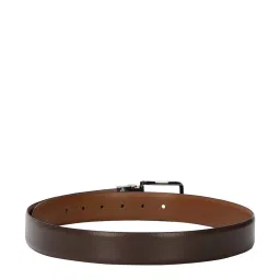 Tommy Hilfiger Brown Leather Reversible Belt for Men image 2