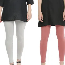 Dollar Missy Multicolor Leggings (Pack of 2) image 1