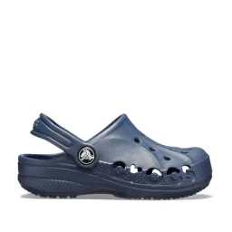 Crocs Kid's Baya Navy Back Strap Clogs image 1
