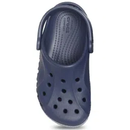 Crocs Kid's Baya Navy Back Strap Clogs image 3