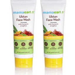 Mamaearth Set Of 2 Ubtan Face Wash with Turmeric & Saffron for Tan Removal - 100ml Each-picture-31