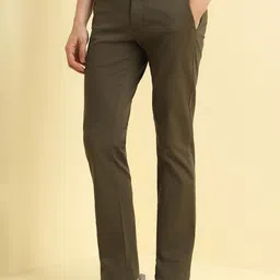 Allen Solly Men Slim Fit Mid Rise Regular Trousers image 3