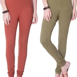 Dollar Missy Multicolor Leggings (Pack of 2) image 1