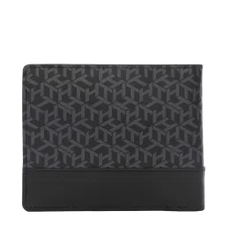 Tommy Hilfiger Black Casual Leather Bi-Fold Wallet for Men image 3