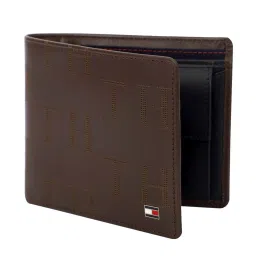 Tommy Hilfiger Brown Casual Leather Bi-Fold Wallet for Men image 2