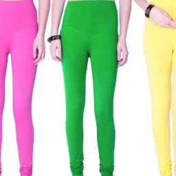 Dollar Missy Multicolor Leggings (Pack of 3) image 1