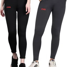 BAESD Girls Pack Of 2 Ankle Length Tights-image-21