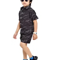 BAESD Boys Printed Shirt with Shorts image 4