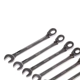RS PRO 12 Piece Chrome Vanadium Steel Spanner Set Model No 487280 image 2