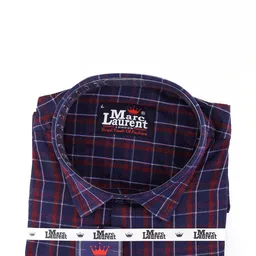 Marc Laurent Men Checked Casual Shirt image 3