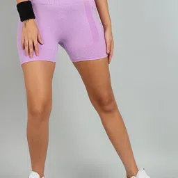 KOBO Women Slim Fit High-Rise Running Shorts-picture-12
