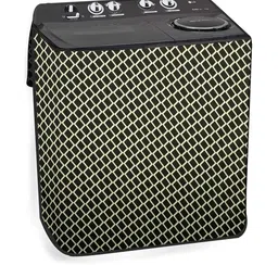 The Furnishing Tree Checks Print Washing Machine Cover-image-74