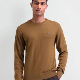 Arrow Sport Men Cotton Long Sleeves Pullover-image-52