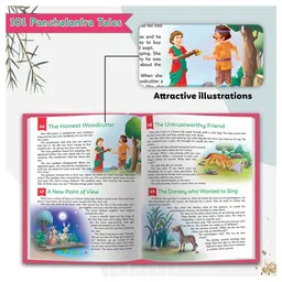 gowoo 101 Panchatantra and Fairy Tales book for kids (Hardbound) : Moral stories for kids, Educational stories for children, Fairy tale learning for kids. image 5