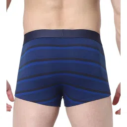 Jack & Jones Palace Blue Striped Trunks image 2