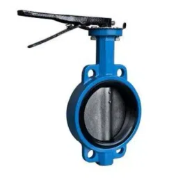 Techno 10 Inch, 250 mm Carbon Steel Butterfly Valve with Handle 4130 image 1