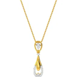 Kisna Diamond & Gold Jewellery 18k Davina Diamond Pendant-picture-44