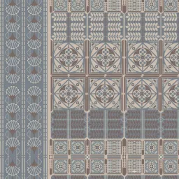 Petal Home Strasbourg Blue Cotton 300 TC Bedsheet image 4