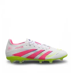 Adidas Unisex's PREDATOR PRO FG White Football Shoes image 1