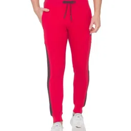 Spykar Deep Red Slim Fit Printed Jogger Jeans-picture-38