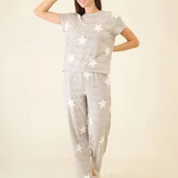 Sweet Dreams Women Printed Pyjama Set image 1