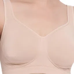 Enamor Beige Sports Bras image 5