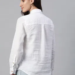 Marks & Spencer Women Pure Linen Casual Shirt image 5