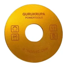 FLAMINGO ENTERPRISE Brazed Diamond Grinding Wheel Tools Half Round Shape 75 mm Diameter 2 cm Lever, FM-456 image 4