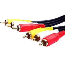 PremiumAV 3RCA Male to 3RCA Male AV Cable Gold-Plated Stereo Audio Video TV-Out Cable for LED TV, LCD, Home Theater, DVD Player, Laptop, PC-picture-14