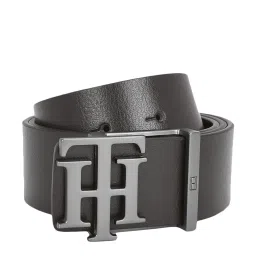 Tommy Hilfiger Saturn Brown Leather Reversible Belt for Men image 1