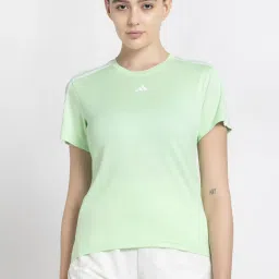ADIDAS Women's Green W TR-ES 3S T-Shirt image 1