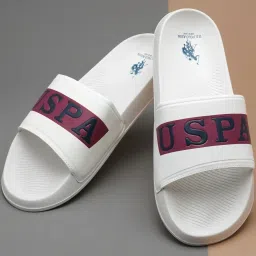 U.S. Polo Assn. Men's HARVEY 4.0 White Casual Sandals image 1