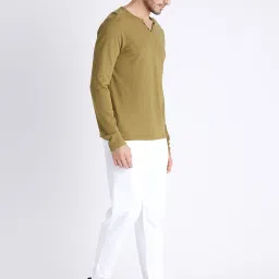 celio celio* White Regular Fit Joggers image 3