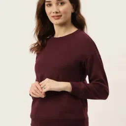 BRINNS Burgundy Pullover image 3