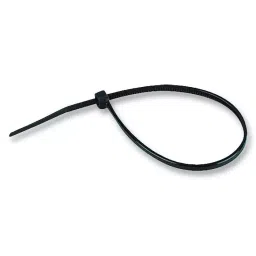 PRO POWER Cable Tie, 100 mm, Pa66, Pk100, Black, 0301CV-100W (Pack of 100)-image-60
