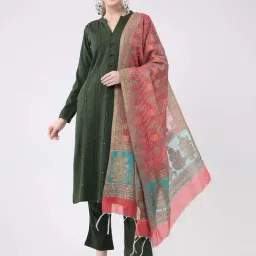 Monte Carlo Pink Woven Stole-image-76