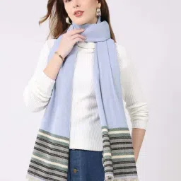 Monte Carlo Blue Striped Stole image 1