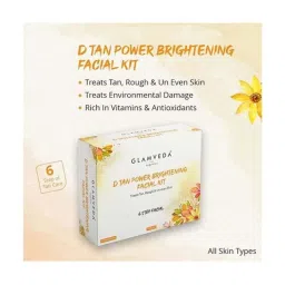 Glamveda D tan Power Brighteing Facial Kit - 120 gm image 2