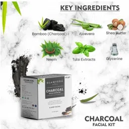 glamveda Charcoal Detox  Facial Kit image 4