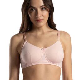 Van Heusen Baby Pink Cotton T-Shirt Bra-picture-35