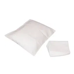 KUDIZE Disposable Bed Sheet 31x72 Inch with Pillow Cover 21x26 Inch Combo Non-Woven White (Pack of 5)-picture-12