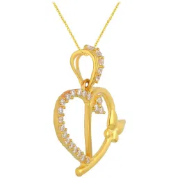 Malabar Gold and Diamonds 22k Gold Pendant without Chain for Women image 3